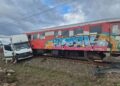 Accident feroviar la Urseni. În tren se aflau aproximativ 20 persoane