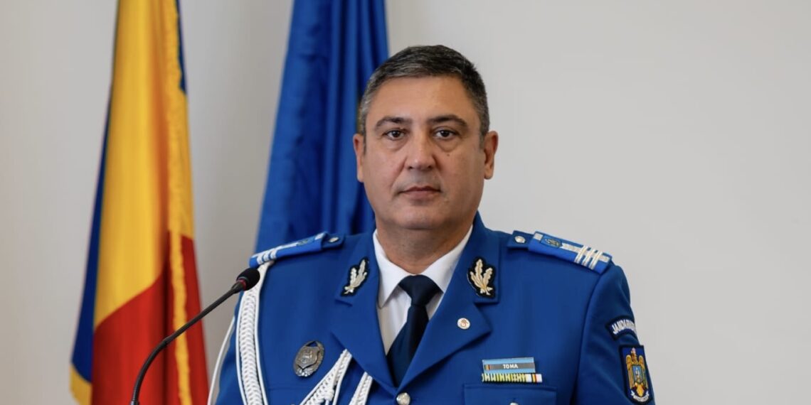 Colonelul Marian Toma, împuternicit în funcția de inspector șef al Inspectoratului de Jandarmi Județean Timiș
