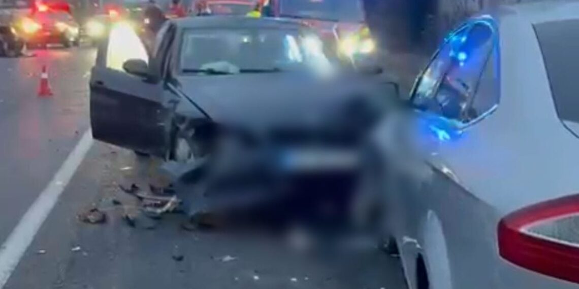 Accident în lanț pe Calea Torontalului din Timișoara: două persoane rănite și transportate la spital