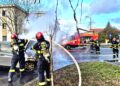 Intervenție rapidă a pompierilor după ce o mașină a luat foc în Timișoara