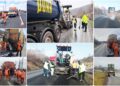 Drumurile din vestul țării, sub asediul gropilor: Intervenții în forță pe DN 6, DN 7 și A1