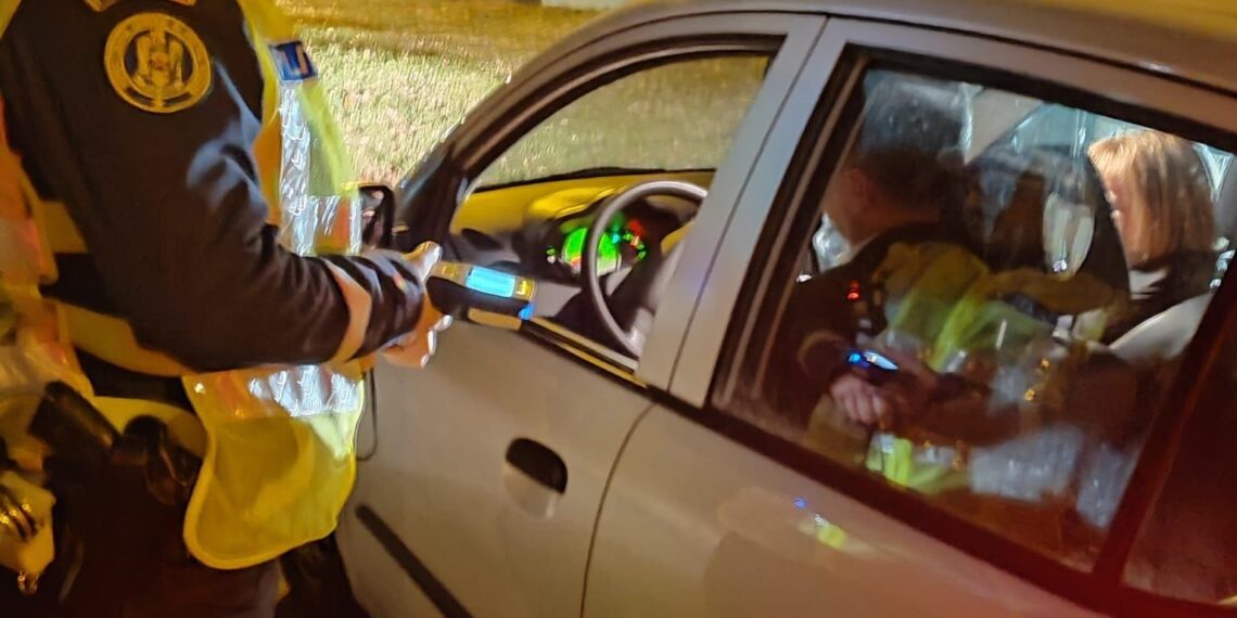 Timiș: razie pentru prevenirea și combaterea conducerii sub influența alcoolului și a substanțelor psihoactive/Foto