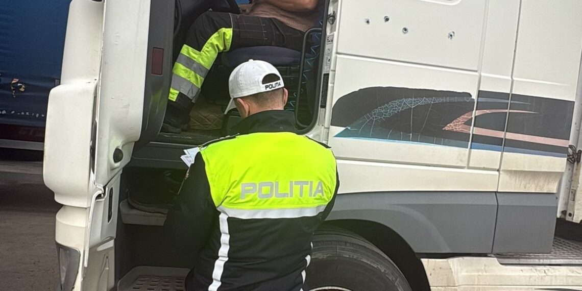Poliția Rutieră derulează controale pentru transportul de persoane și marfă în Timiș