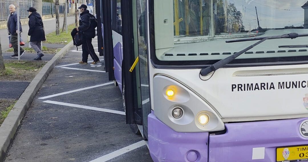 Transport public în Timișoara: Stația „Parcul Botanic/Spitalul Municipal” devine permanentă