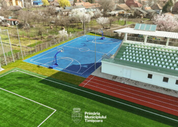 Inaugurare baza sportivă „Vasile Deheleanu”: un nou spațiu dedicat comunității și sportului