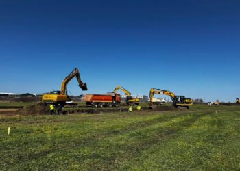 Lucrări preliminare pe șantierul Centura Timișoara Vest: drumuri tehnologice și cercetări arheologice înainte de începerea execuției