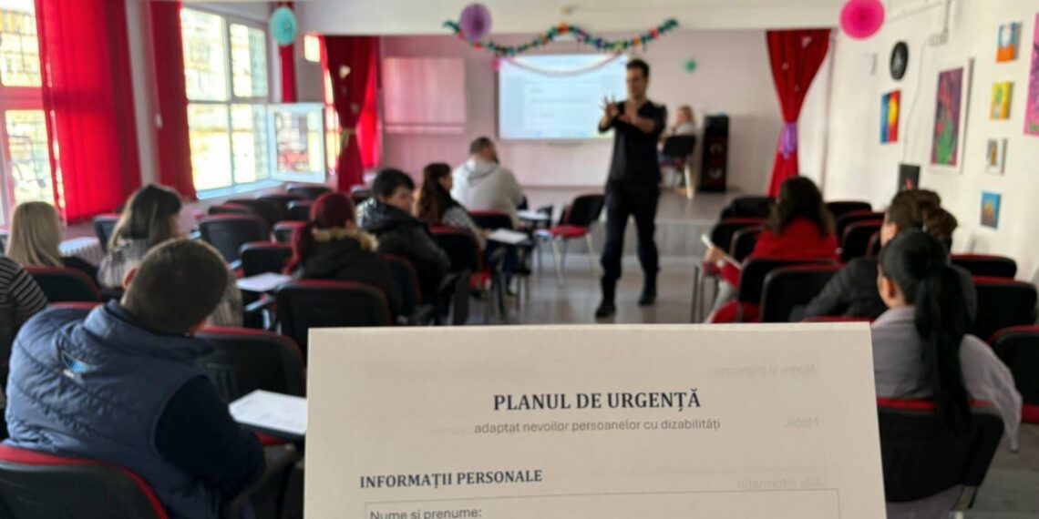 Pregătirea persoanelor cu dizabilități în situații de urgență continuă