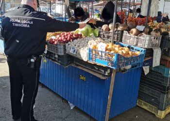 Verificări ale polițiștilor locali în piețele agro-alimentare – 228 sancțiuni aplicate, cele mai multe în Piețele Iosefin, Badea Cârțan, Volantă