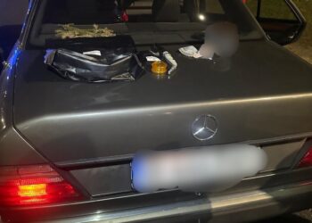 Tânăr de 20 de ani, prins la Nădlac cu peste 500 de grame de canabis. A fost plasat în arest la domiciliu/Foto