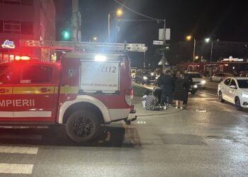 Motociclist rănit după ce a pierdut controlul vehiculului, lângă Sânandrei