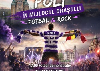 POLI în mijlocul orașului. Fotbal & Rock în Bastion