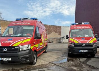 Noi ambulanțe SMURD în dotarea Inspectoratului pentru Situații de Urgență „Vasile Goldiș” al județului Arad
