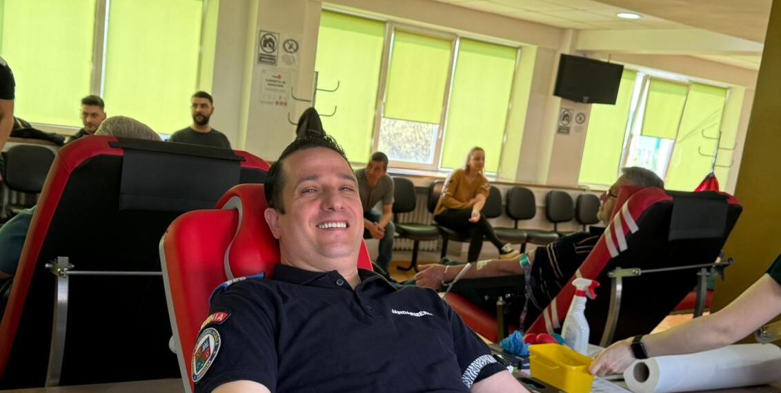 20 de jandarmi, o singură misiune să dăruiască viață „Donează sânge! Salvează o viață!”