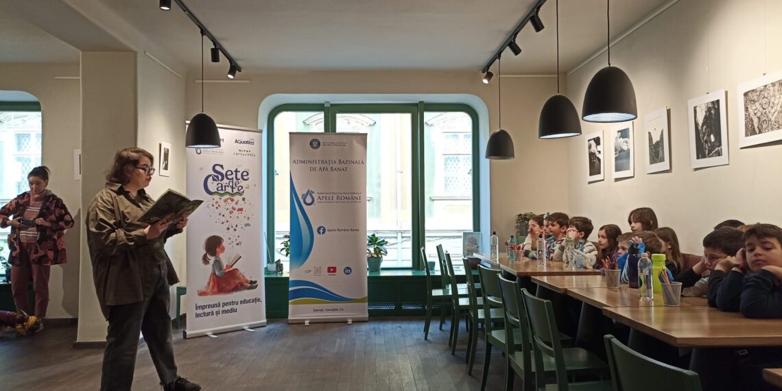 „Sete de Carte”: Ateliere de lectură și educație ecologică, dedicate Zilei Mondiale a Apei