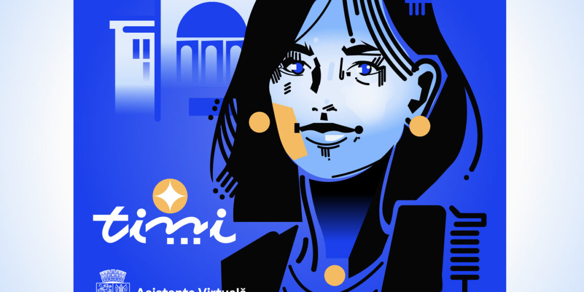 Timi, asistenta virtuală a Primăriei Timișoara, primește o față pentru a fi mai umană