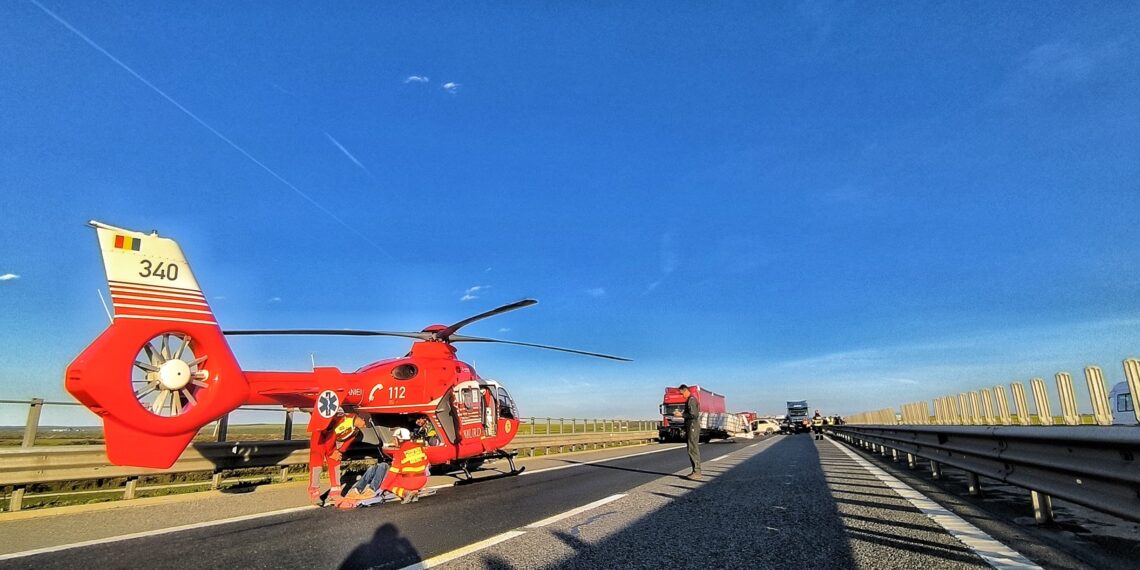 Accident mortal pe A1, spre Arad: impact devastator între un autotren și un autoturism