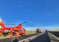 Accident mortal pe A1, spre Arad: impact devastator între un autotren și un autoturism