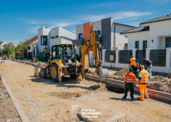 Lucrările de modernizare a străzilor din cartierul Blașcovici avansează/Foto