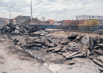 Începe reabilitarea podului de la fosta Fabrică de Țigări din Timișoara: investiție de 10 milioane de euro