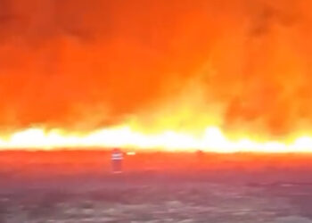 Intervenție pentru stingerea unui incendiu izbucnit la vegetație uscată în localitatea Mailat