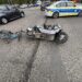 Accident în Timișoara: motociclist și biciclist răniți într-o intersecție aglomerată/Video
