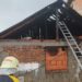 Incendiu la Lipova: anexa unei gospodării, cuprinsă de flăcări. Fără victime