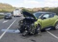 Accident cu 4 răniți pe A1, în Timiș. Un autoturism s-a izbit de un camion