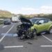 Accident cu 4 răniți pe A1, în Timiș. Un autoturism s-a izbit de un camion