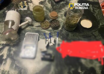Tânăr de 24 de ani, arestat la Timișoara pentru trafic de droguri: canabis și cocaină vândute cu sute de lei pe tranzacție