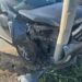 Două persoane rănite după ce o mașină a lovit un stâlp între Moșnița Nouă și Timișoara