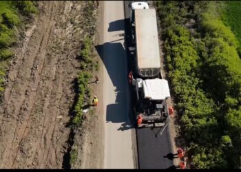 Asfalt pe DJ 691 la doar trei luni de la start: investiție de peste 100 de milioane de lei pentru modernizarea completă a drumului