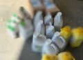 Depozit cu produse fitosanitare expirate, descoperit în urma controalelor polițiștilor