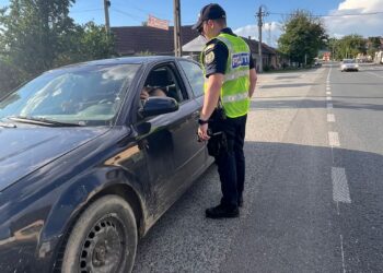 Aproximativ 30 de permise de conducere, reținute de polițiști în cadrul acțiunii “Releu”