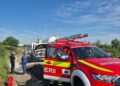 Incendiu la o autoutilitară pe Centura Ocolitoare a Timișoarei