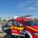 Incendiu la o autoutilitară pe Centura Ocolitoare a Timișoarei