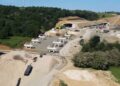 Lucrări în ritm susținut pe șantierul A1 Margina – Holdea: continuă străpungerea tunelului 2