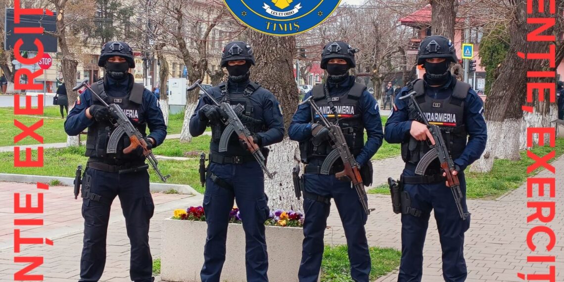 Exercițiu antiterorist la Judecătoria Lugoj: focuri simulate și restricții de trafic în centru