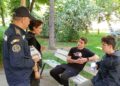 Campanie anti-piraterie în Complexul Studențesc din Timișoara: polițiștii le-au vorbit tinerilor despre riscurile produselor contrafăcute