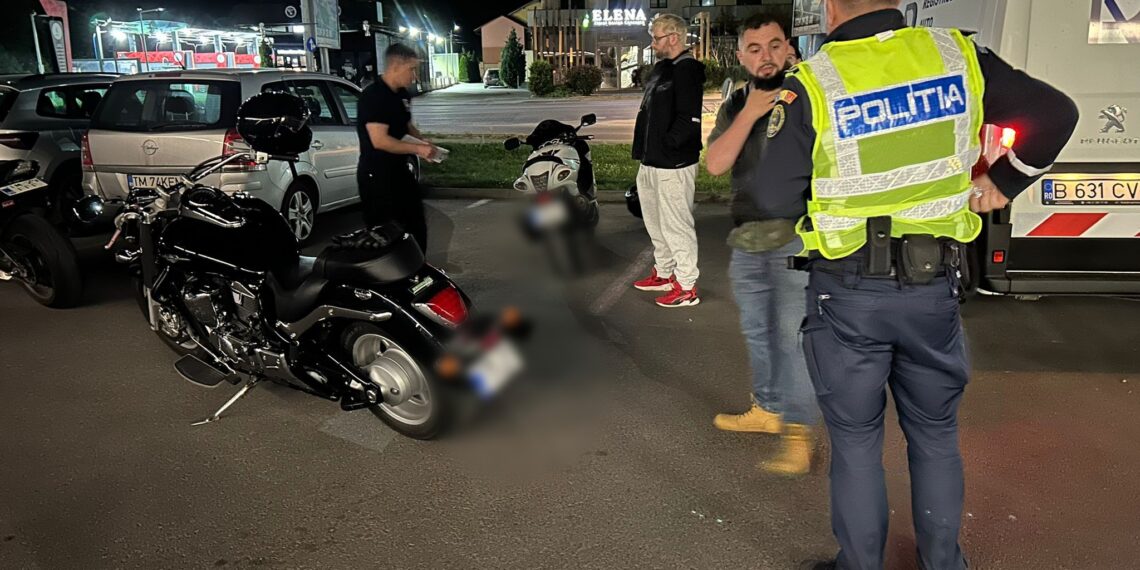 Razie de noapte printre motocicliști, la Timișoara. Polițiștii nu s-au plictisit