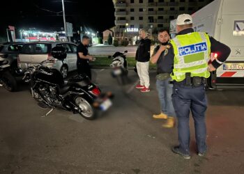 Razie de noapte printre motocicliști, la Timișoara. Polițiștii nu s-au plictisit