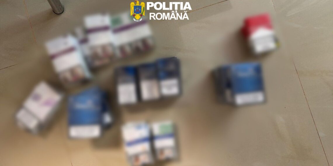 Captură uriașă de țigări de contrabandă la Lugoj: doi bărbați, reținuți după o acțiune a polițiștilor