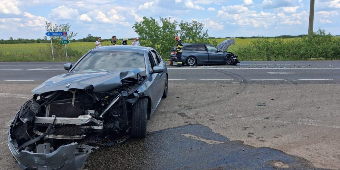 Trei victime într-un accident produs pe DN 59 B, în Timiș
