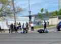 Accident pe Calea Torontalului: motociclist rănit și transportat la spital după o coliziune cu un autoturism