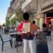 O altă formă de cerșetorie la Timișoara – tânăr de 19 ani și minor de 10 ani depistați în centrul orașului cântând la acordeon pentru a câștiga bani