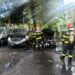 Mașini cuprinse de flăcări în Timișoara: incendiu violent pe Calea Bogdăneștilor/Video