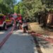 Update. Femeia a murit. Incendiu izbucnit la o casă din Timișoara. O femeie s-a aruncat de la mansardă/Foto-Video