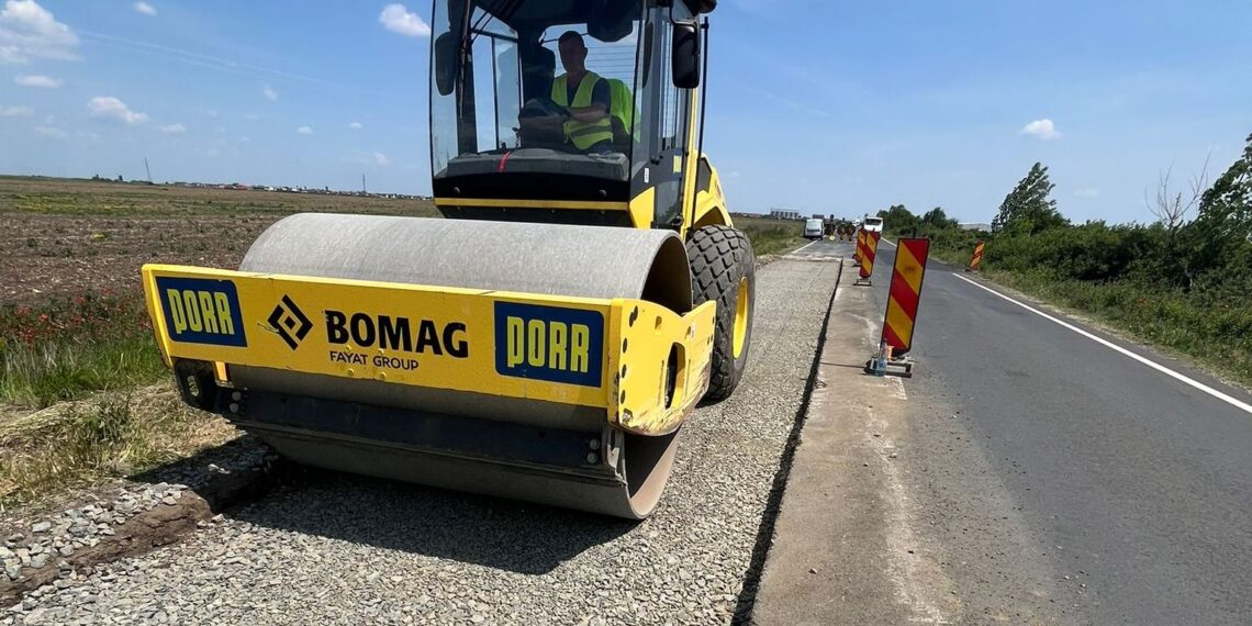 Lucrări ample pe DN 59A: drumul dintre Timișoara și Beregsău Mare intră în reabilitare completă