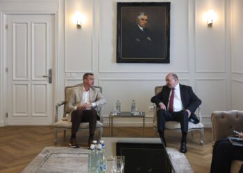 Traian Băsescu, întâlnire cu Alfred Simonis la Consiliul Județean Timiș: discuții despre administrație și politica națională