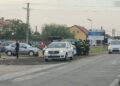 Depășire riscantă pe DN6: Un șofer a ajuns la spital după un accident în Sânnicolau Mare