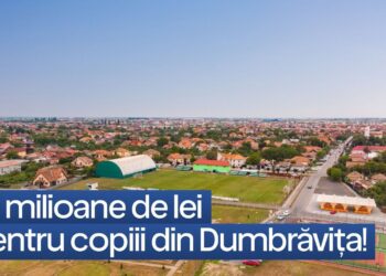 Investiție majoră pentru sportul juvenil din Dumbrăvița: 1,6 milioane de lei pentru o nouă bază sportivă